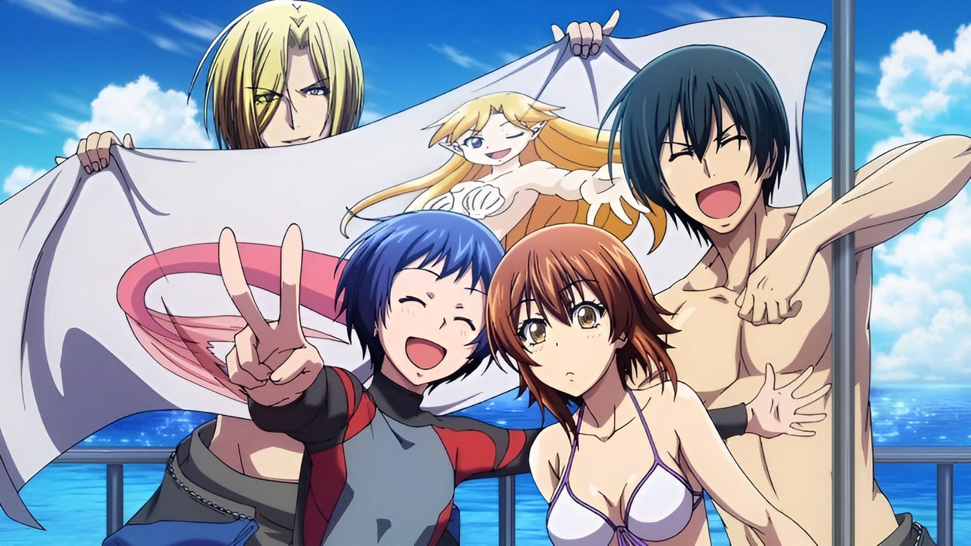 Still from Grand Blue Dreaming (Image via Zero-G)